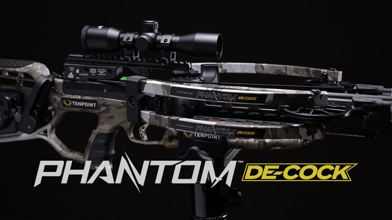 NEW TenPoint Phantom De-Cock | Our Lightest Reverse-Draw Crossbow Ever | TenPoint Crossbows