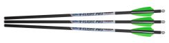 18" Excalibur V-Flight Pro, 2.5&Prime; Q2i Fusion X-II Vanes, Messing Insert, Illuminated, Rhino Beacon V-Nock (3 pk) (5419)