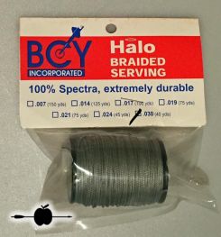 BCY Crossbow Center Serving, Halo, 0.30 - 40 yds, dark olive (4329)