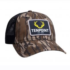 TenPoint "Classic Logo Patch" Basecap – Mossy Oak Bottomland Camo (4985)
